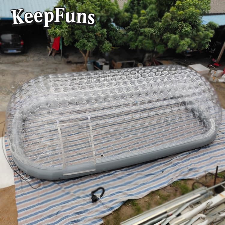 KeepFuns Inflatable Pool Tent