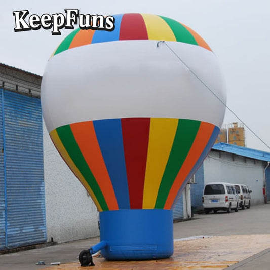 KeepFuns Inflatable Advertising Floor Balloons: Customizable (color, size, print), easy to inflate, durable, ideal for ads, supermarket promotions, outdoor events.