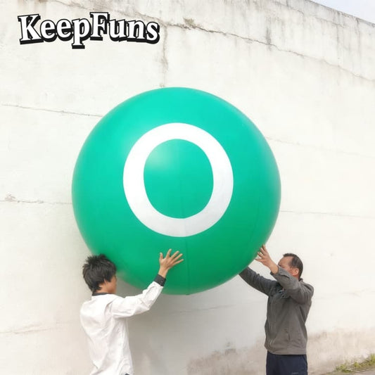 KeepFuns PVC inflatable balloons, with customizable size and Logo, are made of waterproof and durable materials, suitable for mall decorations, party decorations, theme events, and advertising promotions.