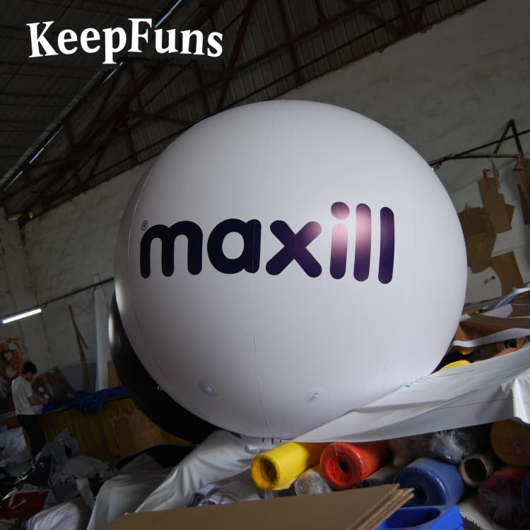 KeepFuns PVC Inflatable Balloons, customizable in size and Logo, made of waterproof and durable materials, suitable for mall decorations, party decorations, theme events, and advertising promotions