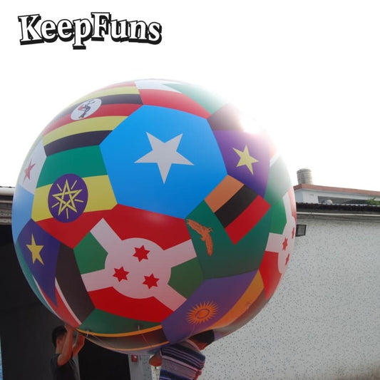 KeepFuns PVC Inflatable Balloons, customizable in size and Logo, with waterproof and durable materials, suitable for mall decorations, party decorations, theme events, and advertising promotions