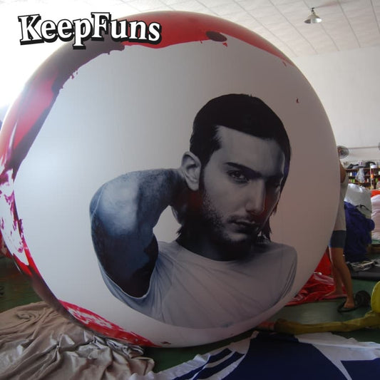 KeepFuns PVC inflatable balloons, customizable in size and Logo, with waterproof and durable materials, suitable for shopping mall decorations, party decorations, theme activities, and advertising promotions