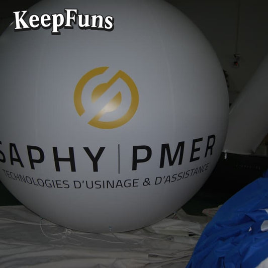 KeepFuns PVC Inflatable Balloons, customizable in size and Logo, made of waterproof and durable materials, suitable for mall decorations, party decorations, theme events, and advertising promotions