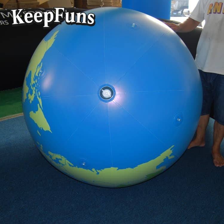 KeepFuns PVC inflatable balloons, with customizable sizes and logos, are made of waterproof and durable materials, suitable for mall decorations, party decorations, theme events, and advertising promotions.