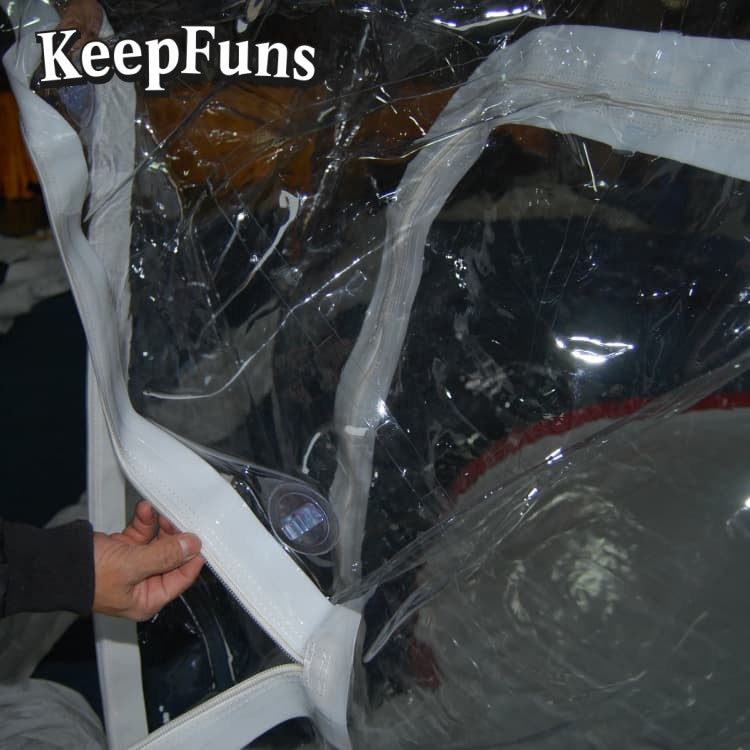 KeepFuns PVC Inflatable Snow Balloons, customizable in size and Logo, made of waterproof and durable materials, suitable for mall decorations, party decorations, theme events, and advertising campaigns