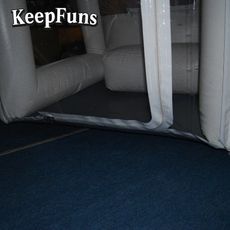 KeepFuns PVC Inflatable Snow Balloons, customizable in size and Logo, made of waterproof and durable materials, suitable for mall decorations, party adornments, theme events, and advertising promotions