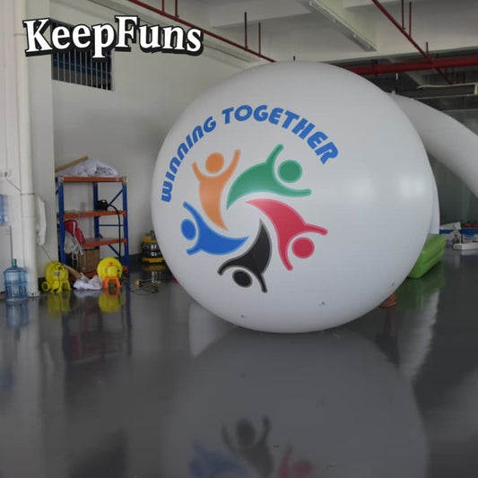 KeepFuns PVC Inflatable Balloons, customizable in size and Logo, made of waterproof and durable material, suitable for shopping mall decorations, party decorations, theme activities, and advertising promotions
