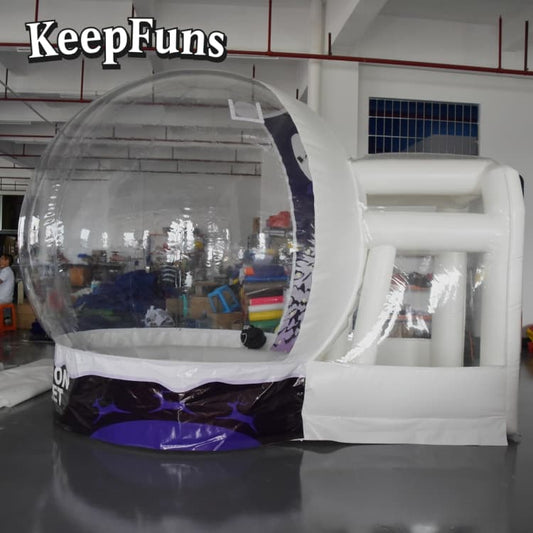KeepFuns Transparent PVC Inflatable Snow Globe