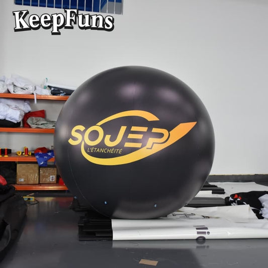 KeepFuns PVC inflatable balloons, customizable in size and Logo, made of waterproof and durable materials, suitable for shopping mall decorations, party decorations, theme activities, and advertising promotions
