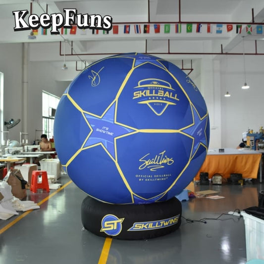 KeepFuns PVC Inflatable Balloons, customizable in size and Logo, made of waterproof and durable materials, suitable for shopping mall decorations, party decorations, themed events, and advertising promotions