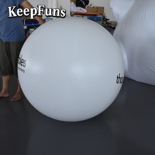KeepFuns PVC Inflatable Balloons, customizable in size and Logo, made of waterproof and durable material, suitable for mall decorations, party decorations, theme events, and advertising promotions