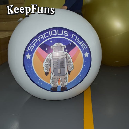 KeepFuns PVC inflatable balloons, customizable in size and Logo, made of waterproof and durable materials, suitable for shopping mall decorations, party decorations, theme events, and advertising promotions.