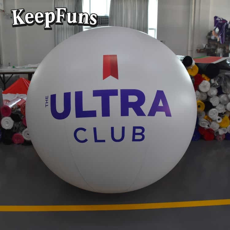 KeepFuns PVC Inflatable Balloons, customizable in size and Logo, made of waterproof and durable materials, suitable for mall decorations, party adornments, themed events, and advertising promotions.