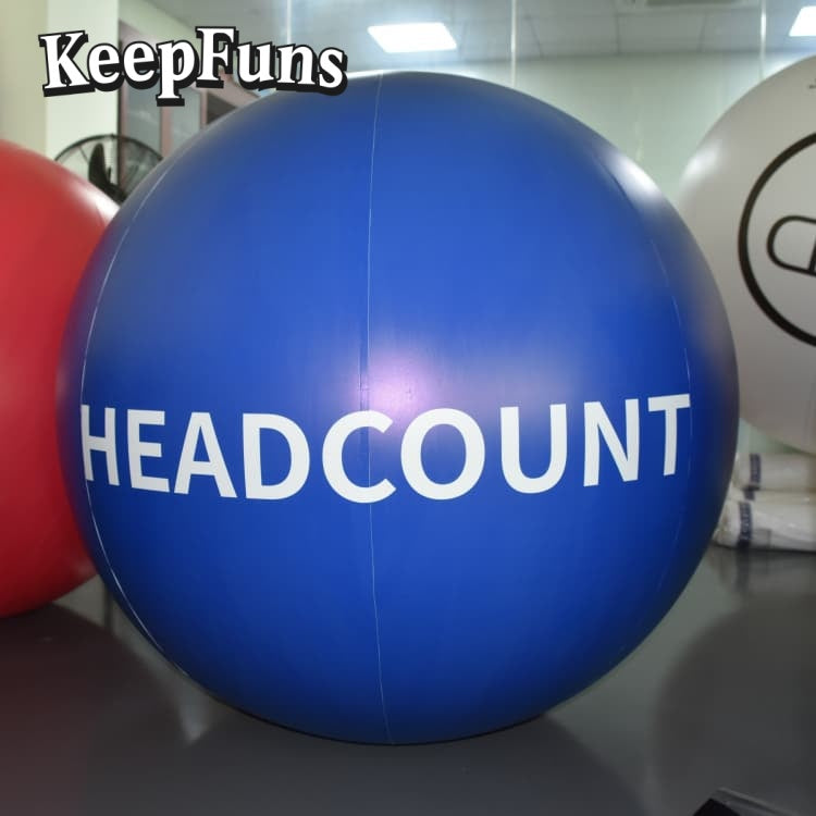 KeepFuns PVC Inflatable Balloons, customizable in size and Logo, made of waterproof and durable materials, suitable for mall decorations, party decorations, theme events, and advertising