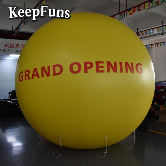 KeepFuns PVC inflatable balloons, with customizable size and Logo, are made of waterproof and durable materials, suitable for shopping mall decorations, party decorations, theme events, and advertising promotions.