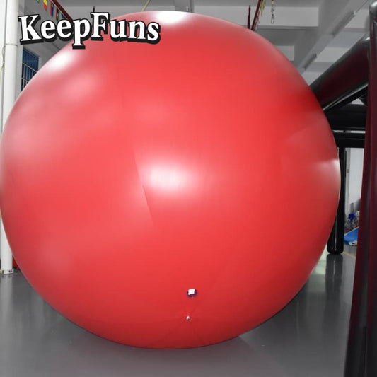 KeepFuns PVC inflatable balloons, customizable in size and Logo, made of waterproof and durable materials, suitable for mall decorations, party decorations, theme events, and advertising promotions