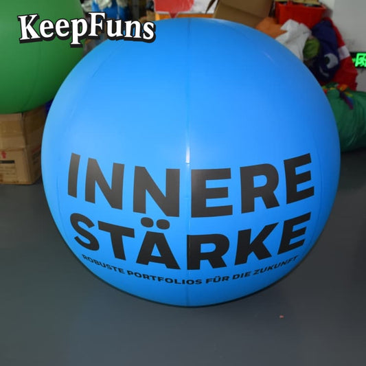 KeepFuns PVC inflatable balloons, with customizable size and Logo, are made of waterproof and durable materials, suitable for mall decorations, party decorations, theme events, and advertising campaigns.
