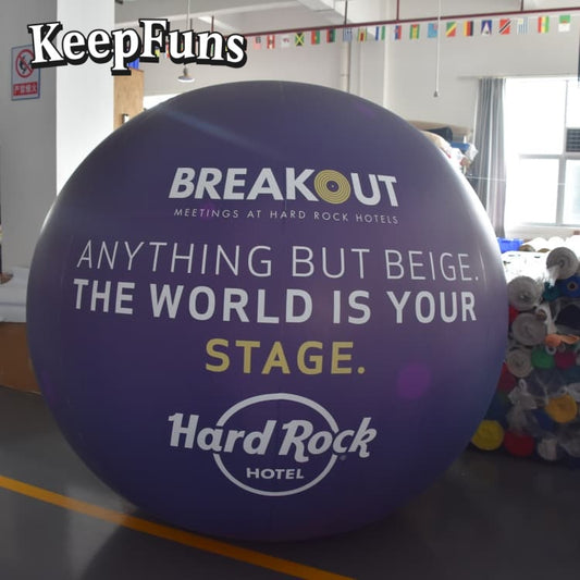 KeepFuns PVC Inflatable Balloons, customizable in size and Logo, made of waterproof and durable material, suitable for shopping mall decorations, party decorations, theme activities, and advertising