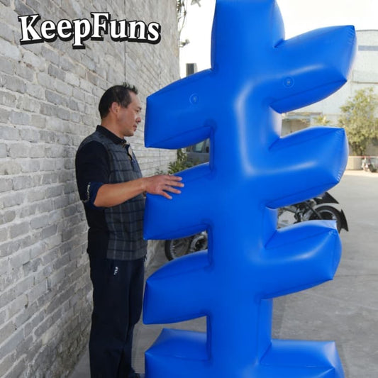 KeepFuns PVC Inflatable Model - Waterproof & Durable, Custom Logo Available for Brand Marketing & Mall Events