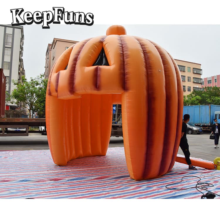 KeepFuns Pumpkin-Shaped Inflatable Tent