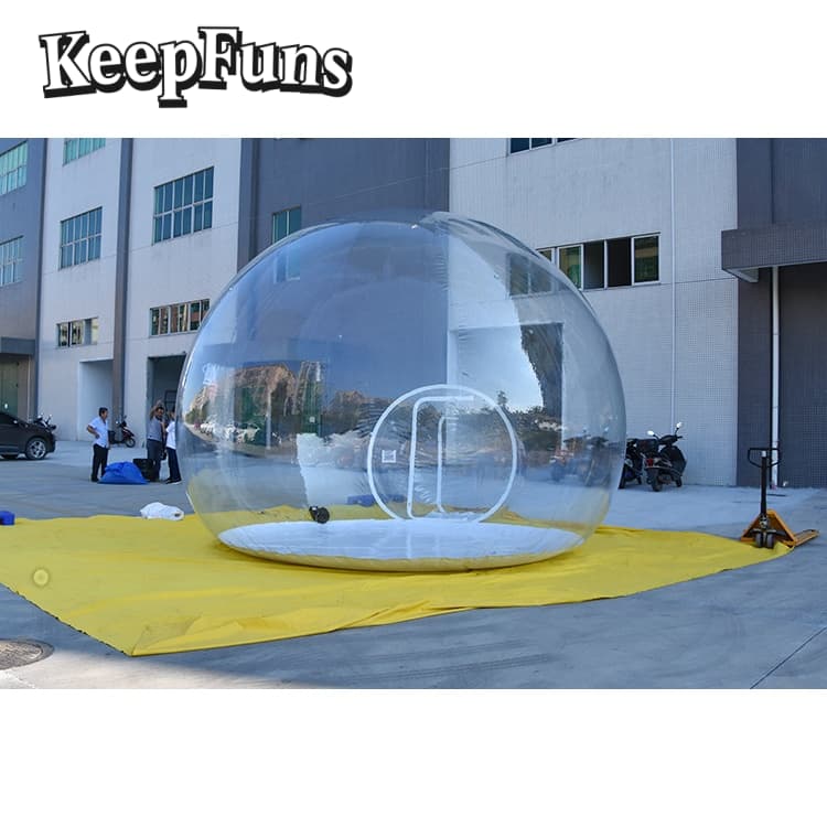 KeepFuns Transparent PVC Bubble House
