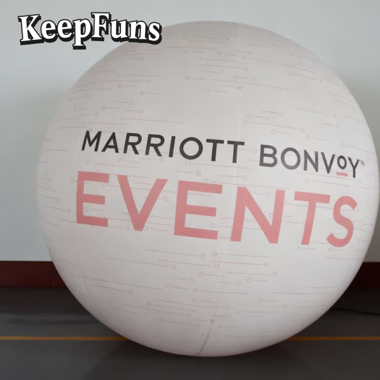 KeepFuns PVC Inflatable Balloons, customizable in size and logo, made of waterproof and durable materials, suitable for mall decorations, party adornments, themed events, and advertising campaigns