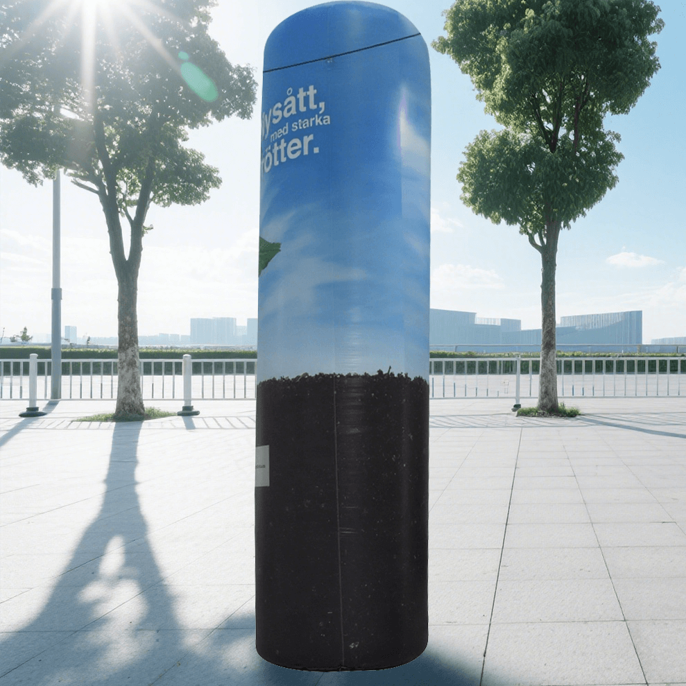 KeepFuns Agricultural brand inflatable advertising column plant growth theme inflatable model outdoor exhibition promotion display props