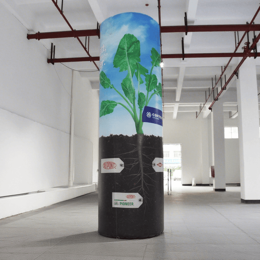 KeepFuns Agricultural brand inflatable advertising column plant growth theme inflatable model outdoor exhibition promotion display props