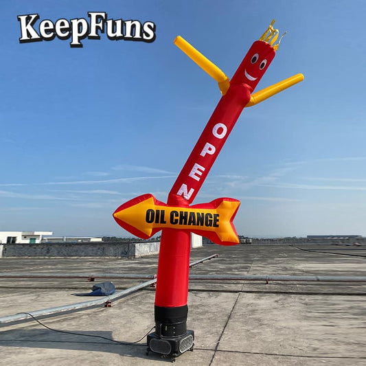 KeepFuns Air Dancer, inflates quickly, is lightweight, and suitable for store promotions, advertising, other commercial activities, etc.