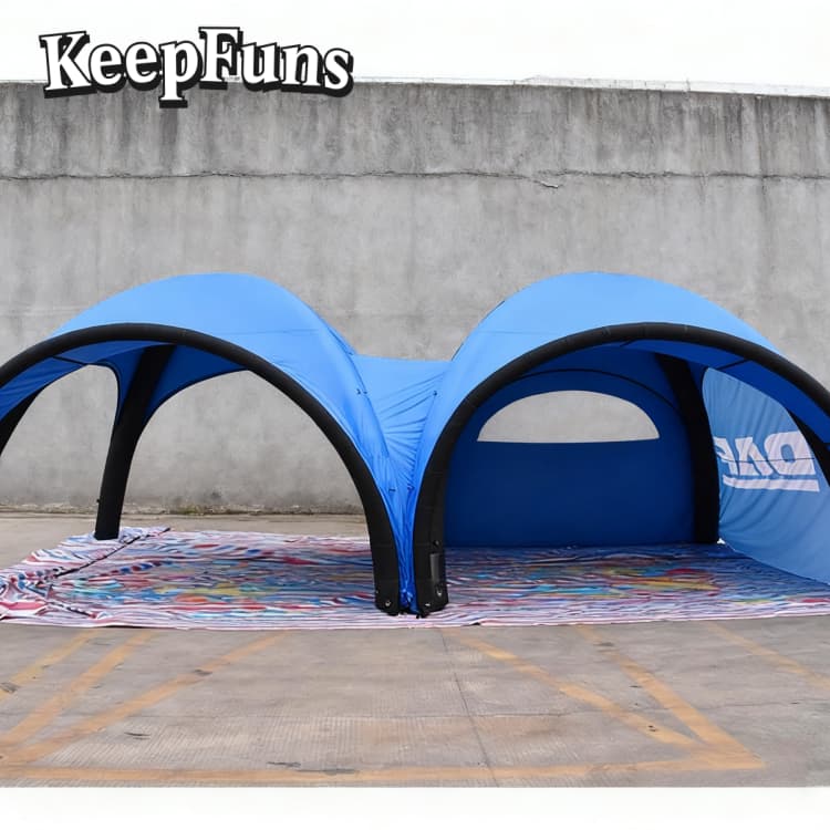 KeepFuns Blue Inflatable Thin-Tube Tent