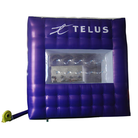 KeepFuns Blue custom brand inflatable tent outdoor advertising event exhibition tent portable inflatable promotional display tent