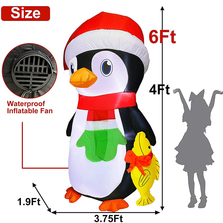 KeepFuns Inflatable Christmas