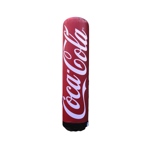 KeepFuns Coca-Cola advertising inflatable lamppost red brand promotion inflatable column outdoor commercial activity display inflatable model