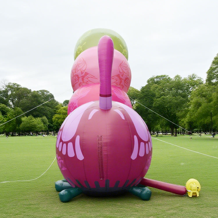 KeepFuns Colorful caterpillar special shape advertising arch Outdoor theme exhibition arch Children's playground activity arch Customized cartoon pattern arch