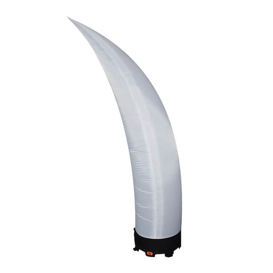 KeepFuns Colorful crescent-shaped inflatable lamppost, outdoor square landscape decorative lamp, activity atmosphere creation, LED inflatable props