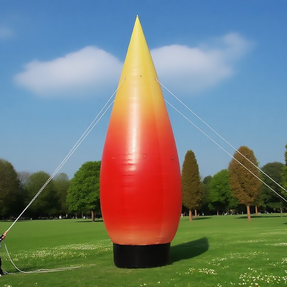 KeepFuns Custom-made inflatable advertising columns, large-scale inflatable models for brand promotion, outdoor exhibition and event landmark props