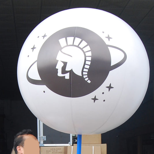 KeepFuns Custom inflatable advertising balls, Roman warrior-themed promotional models, eye-catching props for exhibitions and events