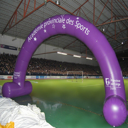 KeepFuns Customized T-leg inflatable advertising arch set, outdoor event arch, brand promotion celebration arch set
