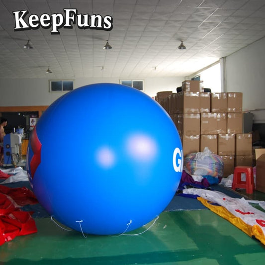 KeepFuns PVC inflatable balloons, customizable in size and Logo, made of waterproof and durable materials, suitable for mall decorations, party decorations, theme events, and advertising promotions