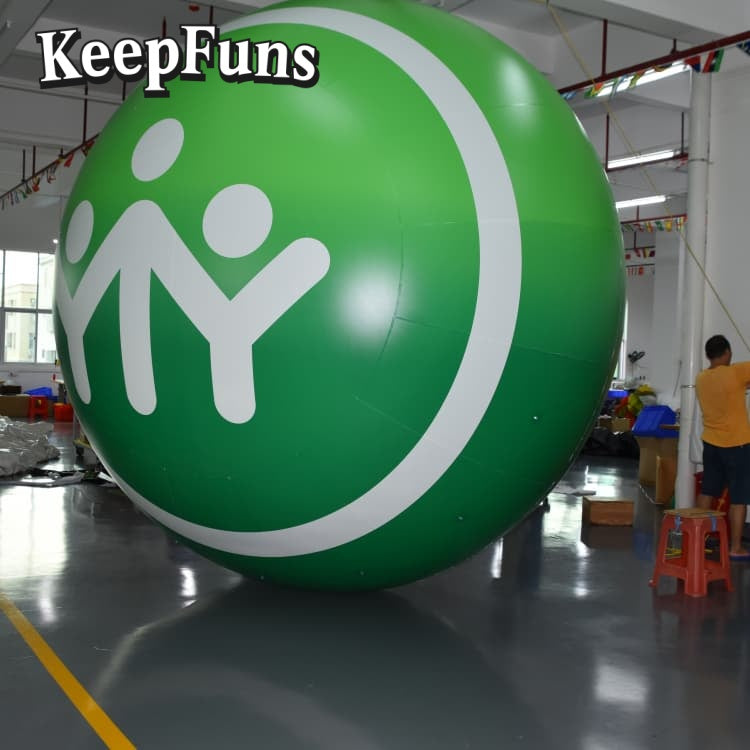 KeepFuns PVC Inflatable Balloons, customizable in size and Logo, made of waterproof and durable materials, suitable for mall decorations, party decorations, theme events, and advertising promotions