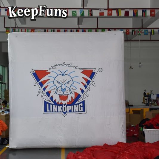 KeepFuns PVC Waterproof Cube Inflatable Ball - Custom Logo Print for Brand Marketing & Mall Events