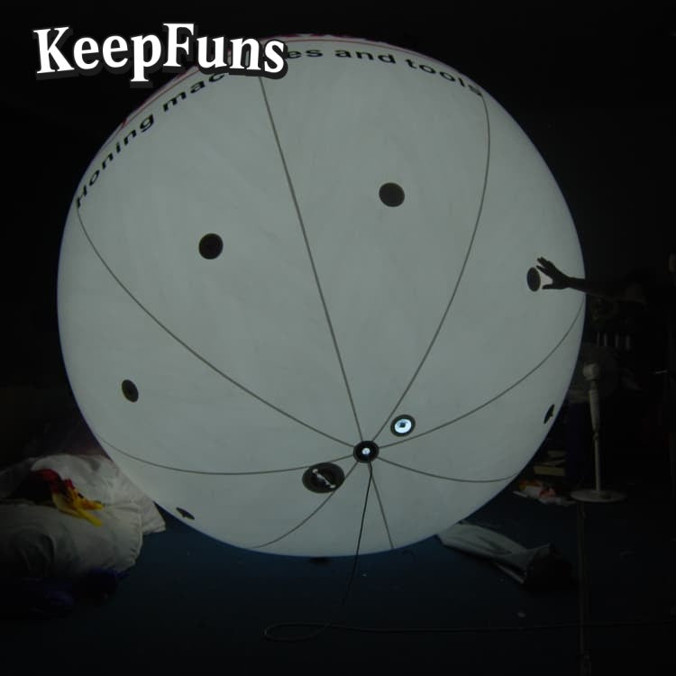 KeepFuns PVC inflatable balloons, customizable in size and Logo, with waterproof and durable materials, suitable for mall decorations, party decorations, theme events, and advertising campaigns