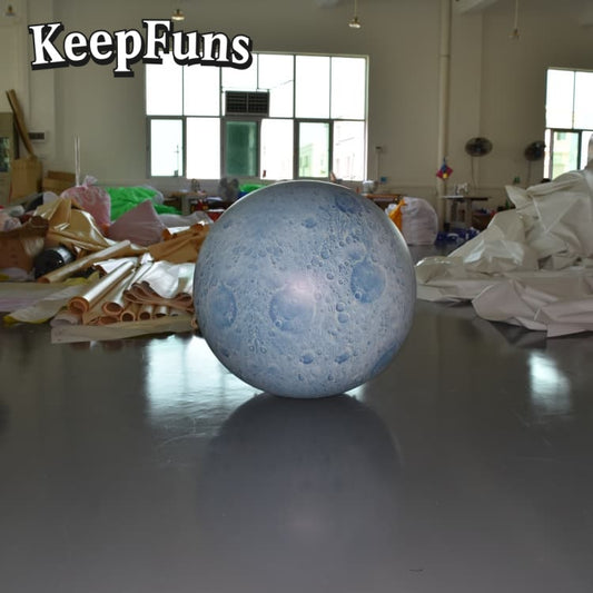 KeepFuns PVC Inflatable Planet Balloons, customizable in size and Logo, made of waterproof and durable materials, suitable for mall decorations, party decorations, theme events, and advertising promotions