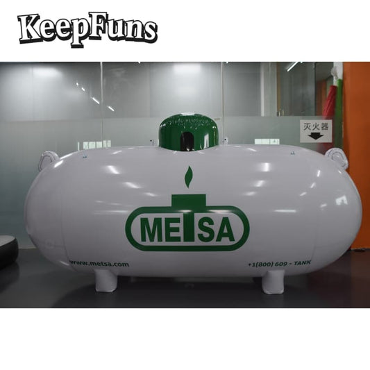 KeepFuns Heavy-Duty Waterproof PVC Cylinder Model | Custom Logo Available - Ideal for Brand Promotion & Event Displays