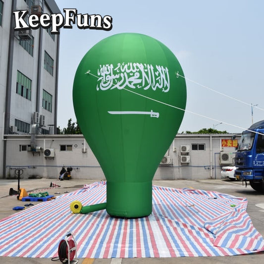 KeepFuns Heavy-Duty PVC Inflatable Promotion Balloon - Customizable Size, Printable Design for Brand Marketing