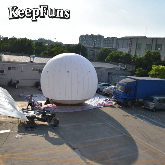 KeepFuns PVC Inflatable Balloons, customizable in size and Logo, made of waterproof and durable material, suitable for shopping mall decorations, party decorations, theme events, and advertising promotions