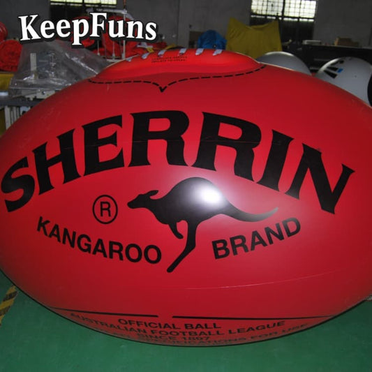 KeepFuns Premium PVC Oval Inflatable Toy - Custom Logo Option for Brand Campaigns, Mall Events & Kids' Entertainment (Durable & Waterproof)