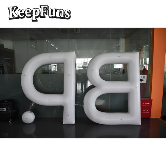 KeepFuns Heavy-Duty Waterproof PVC Inflatable Letters - Ideal for Brand Marketing, Mall Visual Merchandising & Party Ornaments