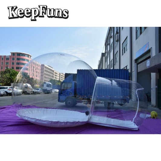 KeepFuns Inflatable Bubble House Tent with Tunnel