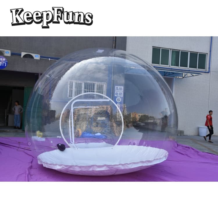 KeepFuns Inflatable Bubble House Tent with Tunnel